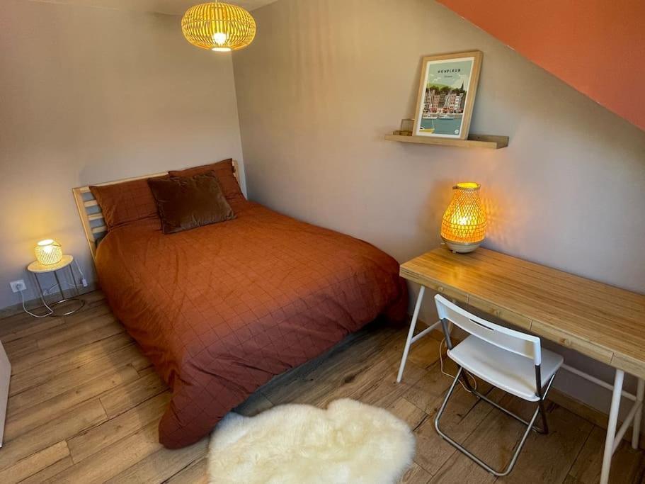 La Petite Ardoise - Maison Au Calme Pour 4 Pers Honfleur Extérieur photo